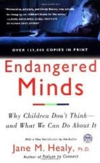 Image of Enddangered Minds: Why Children Don't Think and What We Can Do About It