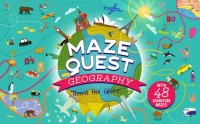 Image of Maze Quest Geography: Travel the Globe! With 48 Adventure Mazes!