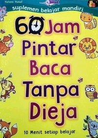 Image of 60 Jam Pintar Baca Tanpa Dieja