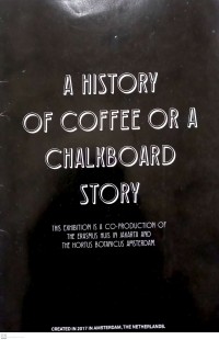 Image of A History of Coffee or a Chalkboard Story