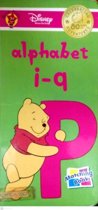 Image of Alphabet i-q: Pooh Matching Book