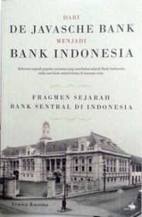 Image of Dari De Javashe Bank Menjadi Bank Indonesia