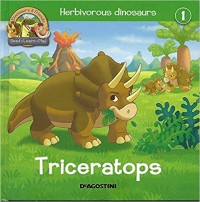 Image of Herbivorous Dinosaurs. Triceratops.