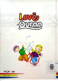 Image of I Love My Al-Quran Juz 7-8
