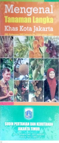 Image of Mengenal Tanaman Langka Khas Kota Jakarta