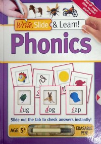 Image of Phonics: Write, Slide & Learn