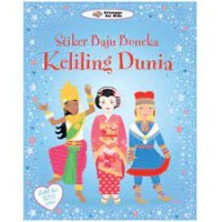Image of Stiker Baju Boneka Keliling Dunia