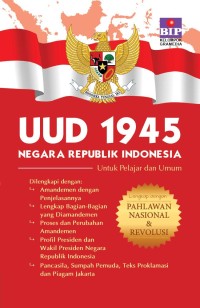 Image of Uud 1945 Lengkap Dengan Pahlawan Nasional & Revolusi