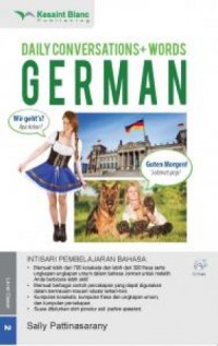 Image of Daily Conversations + Words: German