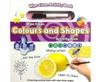 Image of Wipe-Clean Colours and Shapes Activity Book
