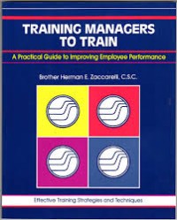 Image of Training Managers to Train: A Practical Guide to Improving Employee Performance