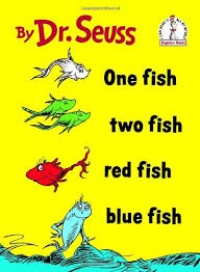 Image of One Fish, two fish, red fish, blue fish by Dr. Seuss