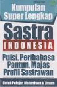 Image of Sastra Indonesia