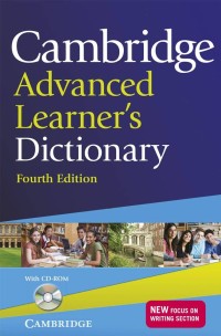Image of Cambridge Advanced Learner’s Dictionary (with CD-ROM)