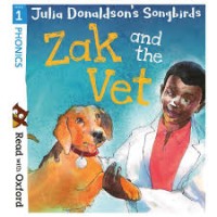Image of Julia Donaldson’s Songbirds: Zak and the Vet (Book 5, Stage 1)