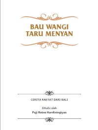 Image of Bau Wangi Taru Menyan :Cerita Rakyat dari Bali