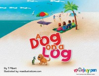 Image of A DOG ON A LOG