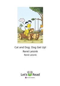 Image of Cat and Dog: Dog Get Up!